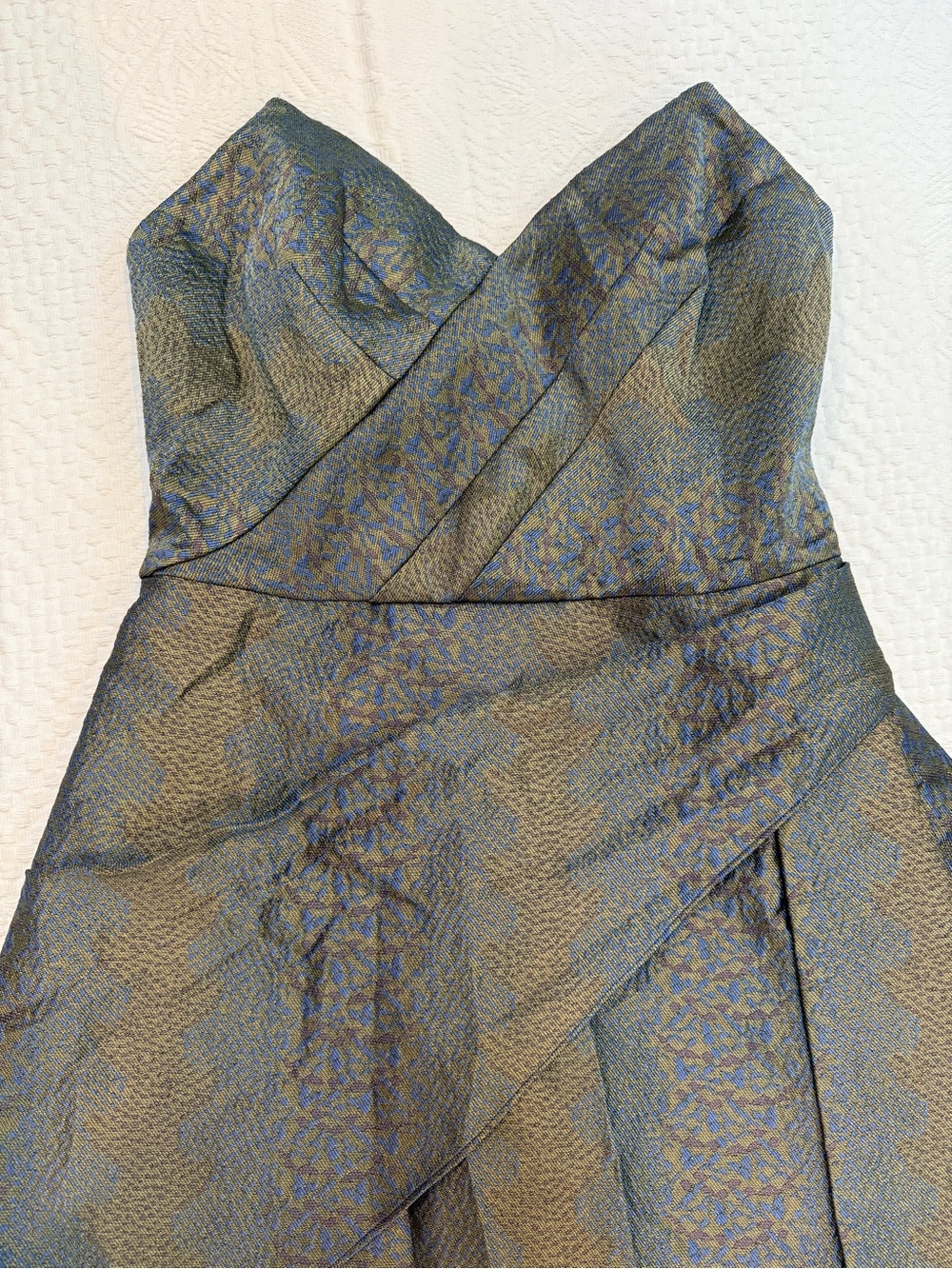 NWT Bebe Asymmymetrical Wrap Dress Cocktail Party Women’s Size 8 - Picture 4 of 8